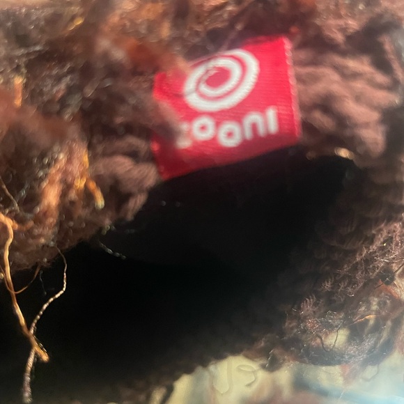 ZOONI Baby Monkey Chimp Hat Beanie Balaclava handcrafted NWOT - Picture 5 of 6